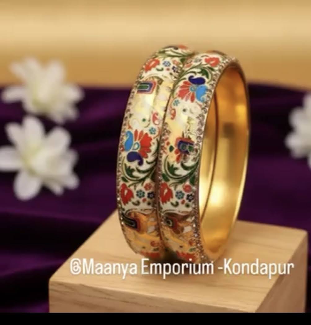 Meenakari Bangles