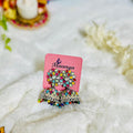 Multicolor Oxidized Jhumkas